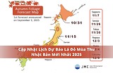 Cập Nhật Lịch Dự Báo Lá Đỏ Mùa Thu Nhật Bản Mới Nhất 2025