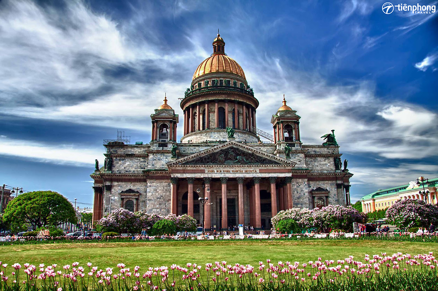 |Du lịch Nga| Chiêm ngưỡng nhà thờ chính tòa Thánh Issac