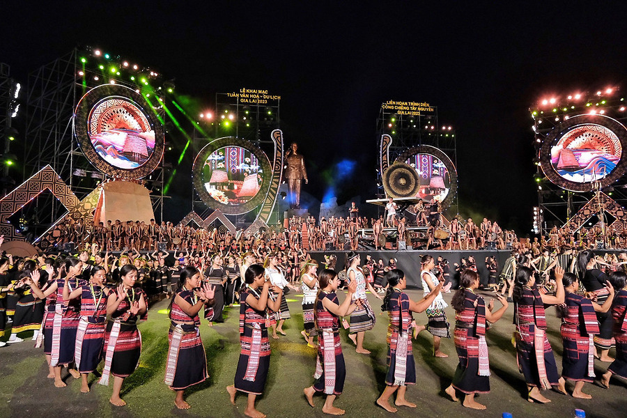 Liên hoan cồng chiêng quốc tế Gia Lai 2026: Thanh âm đại ngàn vang xa thế giới