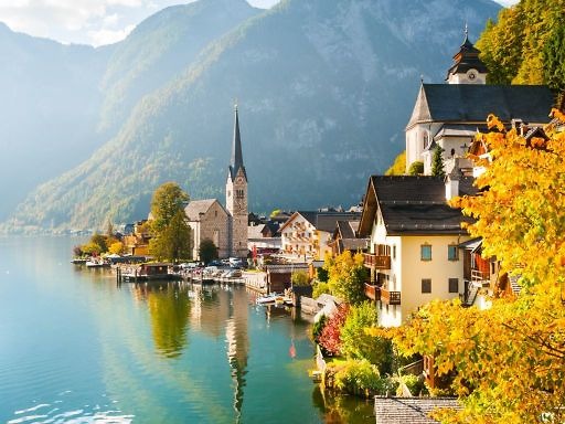 Chiêm Ngưỡng Mùa Thu Ở Hallstatt – Bức Tranh Cổ Tích Bên Dãy Alps