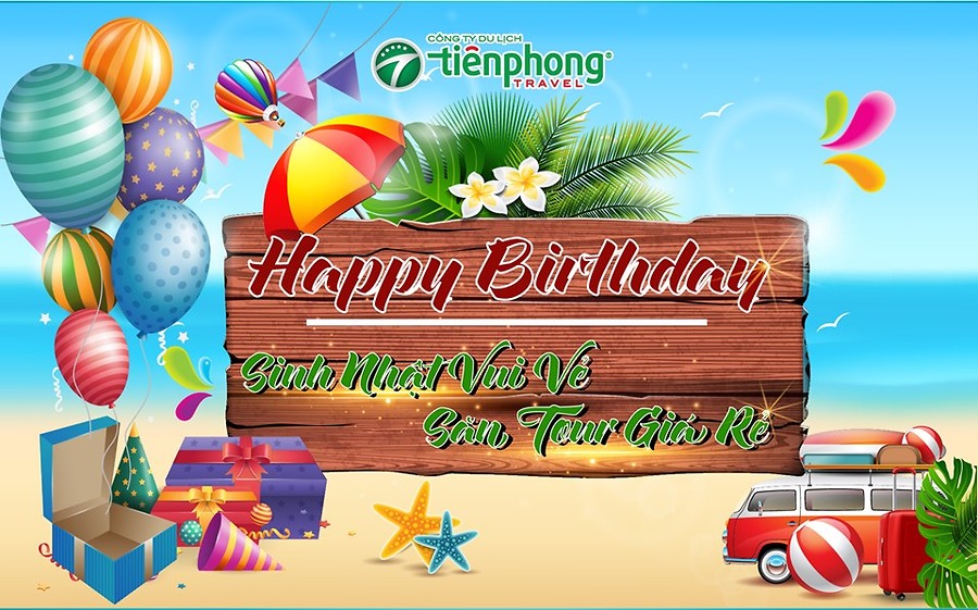 Thư chúc mừng sinh nhật công ty Tiên Phong Travel lần thứ 8