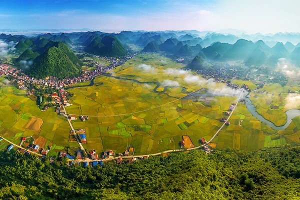 Chụp ảnh sống ảo tại Bắc Sơn mùa lúa chín vàng phải biết những bí kíp này!
