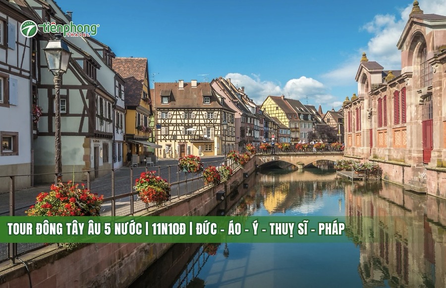 TOUR ĐÔNG TÂY ÂU 5 NƯỚC | 11N10Đ | ĐỨC – ÁO – Ý – THUỴ SĨ – PHÁP