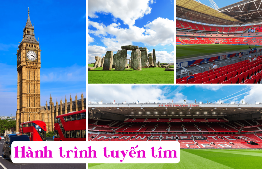 TOUR LINH HOẠT | KHÁM PHÁ TUYẾN TÍM (Plan B) ANH - SCOTLAND