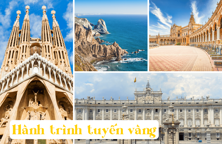 TOUR LINH HOẠT | KHÁM PHÁ TUYẾN VÀNG TÂY BAN NHA – BỒ ĐÀO NHA