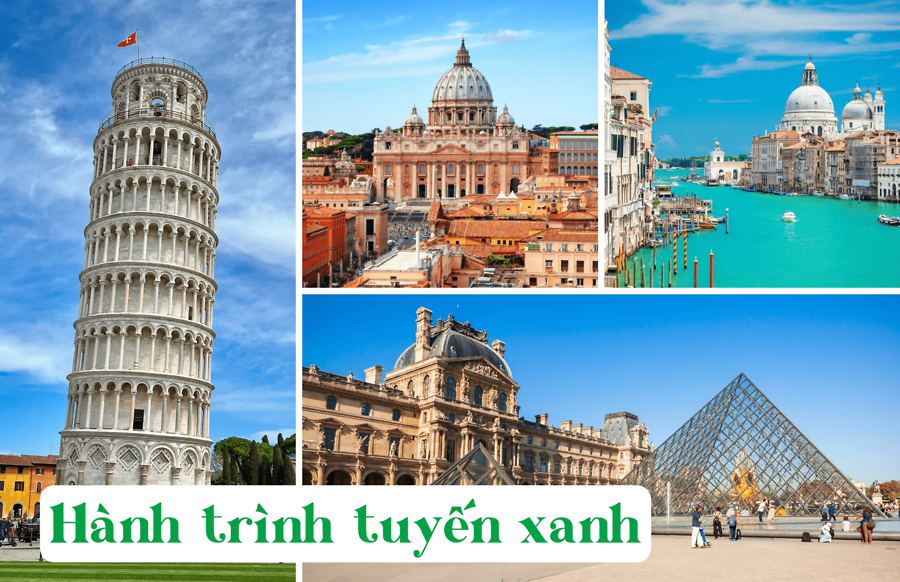 TOUR LINH HOẠT | KHÁM PHÁ TUYẾN XANH LÁ PHÁP – THUỴ SĨ – Ý – VATICAN - MONACO